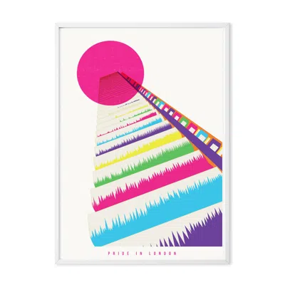 Eye For London Prints Pride In London Prints- The Barbican In Multi