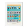 Eye For London Prints The Barbican Launderette Art Print In Orange