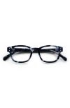 Eyebobs Biff 51mm Square Reading Glasses In Blue
