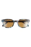 Eyebobs Biff 52mm Square Reading Glasses In Brown