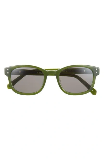 Eyebobs Biff 52mm Square Reading Glasses In Green