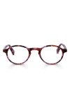 Eyebobs Board Stiff 43mm Round Blue Light Blocking Glasses In Neutral