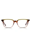 Eyebobs C Suite 50mm Blue Light Blocking Square Reading Glasses In Multi