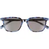 Eyebobs C-suite 50mm Square Reading Glasses In Robin's Egg Tortoise