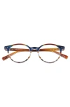 Eyebobs Case Closed 49mm Round Reading Glasses In Neutral
