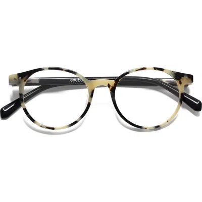 Eyebobs Case Closed 50mm Round Blue Light Blocking Glasses