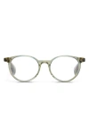 Eyebobs Case Closed 50mm Round Reading Glasses In Metallic