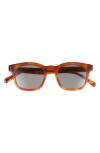 Eyebobs Humble Narrator 49mm Small Polarized Square Sunglasses In Multi