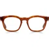 Eyebobs Humble Narrator 50mm Reading Glasses In Caramel Tortoise