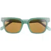 Eyebobs In Cahoots 47mm Polarized Square Reader Sunglasses
