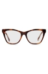 Eyebobs Kitten Around 50mm Blue Light Blocking Cat Eye Reading Glasses In Brown