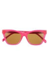 Eyebobs Kitten Around 50mm Polarized Cat Eye Reader Sunglasses