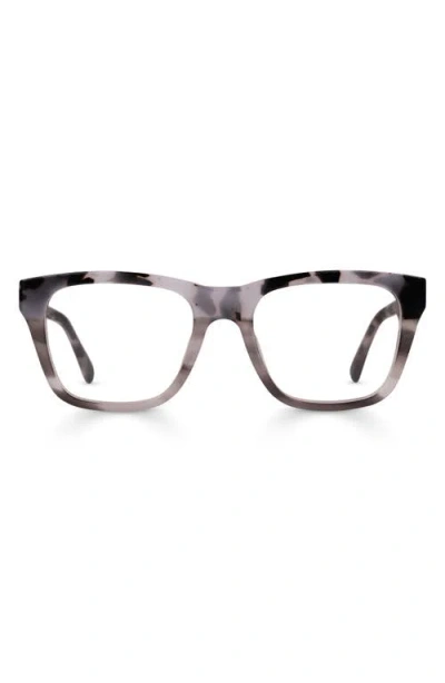 Eyebobs Kvetcher 53mm Square Reading Glasses In Grey Tortoise Fade