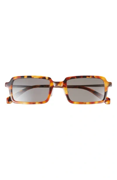 Eyebobs Mogul 50mm Small Polarized Rectangular Sunglasses In Tortoise/gold