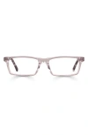 Eyebobs Number Crunchers 54mm Rectangular Reading Glasses In Smoke Grey/white Tortoise