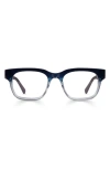 Eyebobs Numero Uno 49mm Rectangualr Readers In Black