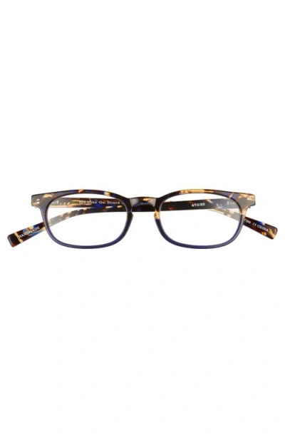 Eyebobs On Board 48mm Reading Glasses In Navy Tortoise