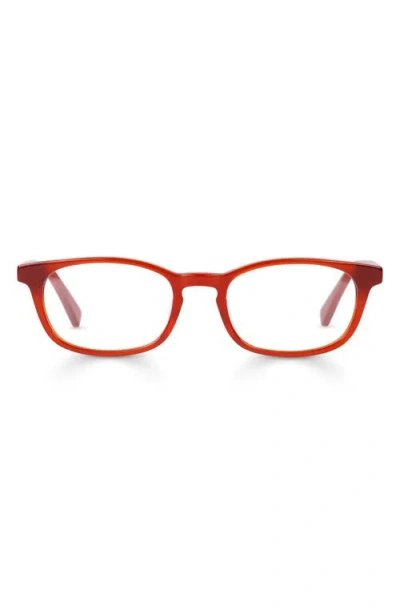 Eyebobs On Board 48mm Reading Glasses In Rust Orange