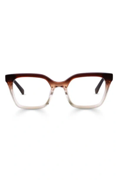 Eyebobs Overlook 50mm Cat Eye Reading Glasses In Brown