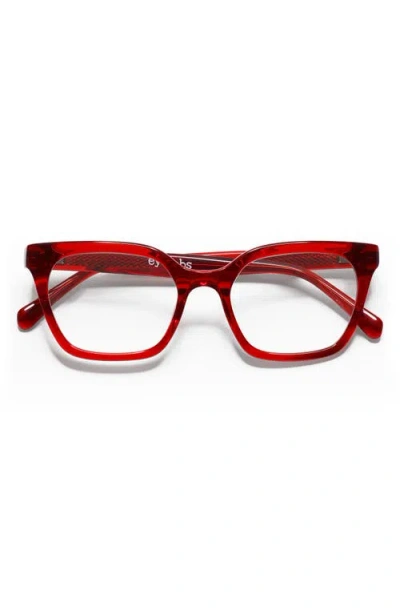 Eyebobs Overlook 50mm Cat Eye Reading Glasses In Red