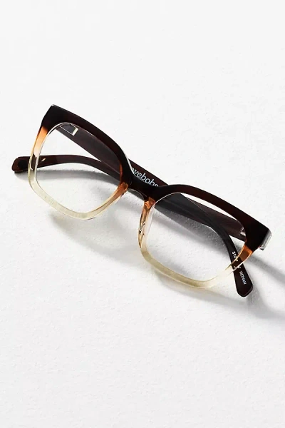 Eyebobs Overlook Square Readers In Brown