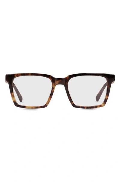 Eyebobs Rabble Rouser 55mm Blue Light Blocking Rectangular Reading Glasses