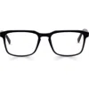 Eyebobs Seymour 52mm Rectangular Blue Light Blocking Glasses In Multi