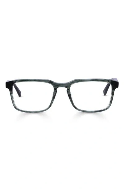 Eyebobs Seymour 52mm Rectangular Reading Glasses In Black