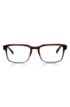 Eyebobs Seymour 52mm Rectangular Reading Glasses In Brown