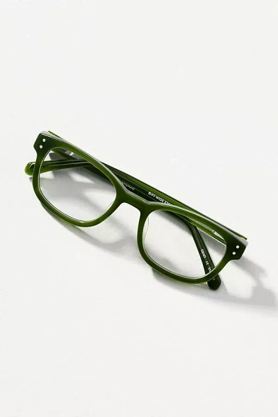 Eyebobs Square Readers In Green