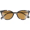Eyebobs Statuette 51mm Polarized Cat Eye Sunglasses In Black