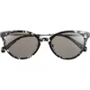 Eyebobs Statuette 51mm Polarized Cat Eye Sunglasses In Black