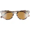 Eyebobs Statuette 51mm Polarized Cat Eye Sunglasses In Brown
