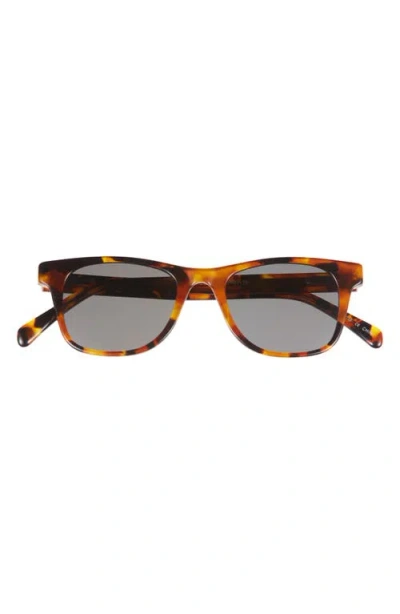 Eyebobs The Director 46mm Small Polarized Square Sunglasses In Tortoise