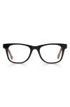 Eyebobs The Director 46mm Square Reading Glasses In Black Pearl Backside