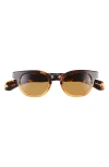 Eyebobs Kids'  Total Wit 45mm Round Polarized Sunglasses In Brown