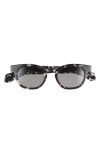 Eyebobs Total Wit 45mm Round Polarized Sunglasses In Black