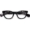Eyebobs Total Wit 45mm Round Reading Glasses In Black