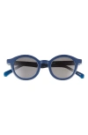 Eyebobs Tv Party 44mm Polarized Round Sunglasses