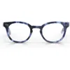 Eyebobs Waylaid 46mm Reading Glasses In Blue Demi