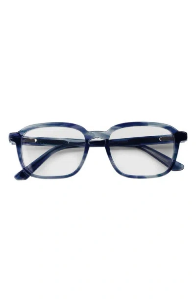 Eyebobs Well Done 52mm Blue Light Blocking Square Reading Glasses