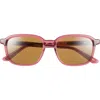 Eyebobs Well Done 52mm Polarized Square Sunglasses
