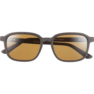 Eyebobs Well Done 52mm Square Reader Sunglasses In Gray
