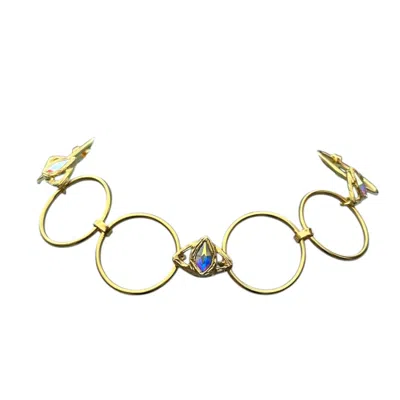 Eyeconic By Samar Ajram Women's Gold Lara Eye Choker Necklace