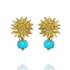 Eyeconic By Samar Ajram Women's Sunflower Gold Earrings In Gold