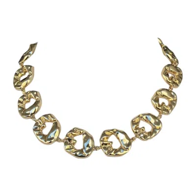 Eyeconic By Samar Ajram Women's The Rivera Gold Link Necklace
