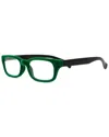Eyejets Unisex Sydney 47mm Readers In Green