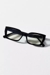 Eyeking Angled Rectangle Blue Light Readers In Black