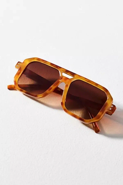 Eyeking Aviator Sunglasses In Brown