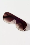 Eyeking Metal Ski Shield Sunglasses In Purple